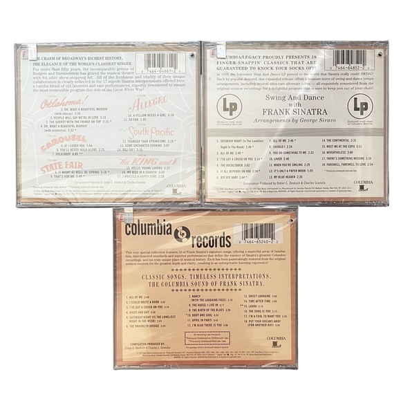 Frank Sinatra CD's Set of 3 Unopened/Factory Sealed - Picture 2 of 3